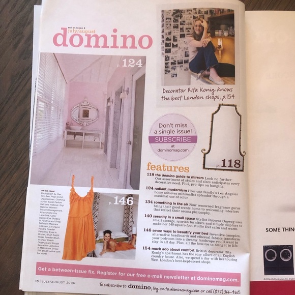 Domino Magazine Bundle 3 issues dated 2006-2008 - Picture 12 of 13